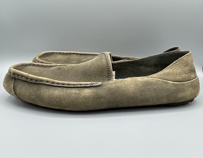 Ugg Australia Brown Hunley Suede Leather Loafers Driving  display picture 2