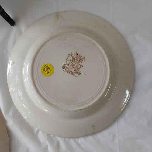 Antique 1830-54 Ridgways England Apple Blossom Bread & Butter Plates Set Of 4 - Picture 12 of 17