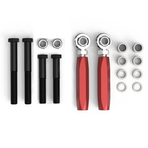 BEVINSEE Kit de dirección de tope máximo ajustable para bastidor eléctrico para Mustang 1979-1993 - Imagen 8 de 11