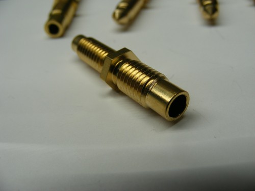 QTY10 BRASS NOZZLE 4MMID 35L 6MMHEX M6 7 THREAD 0.4 TIP 3D PRINTER USA EXPEDITE - Picture 9 of 12