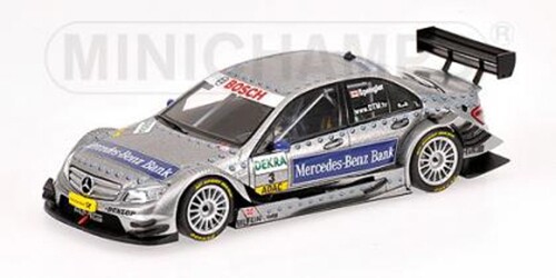 MINICHAMPS 400083803 1:43 MERCEDES-BENZ C-CLASS (2008) -'MERCEDES BANK' - DTM 20