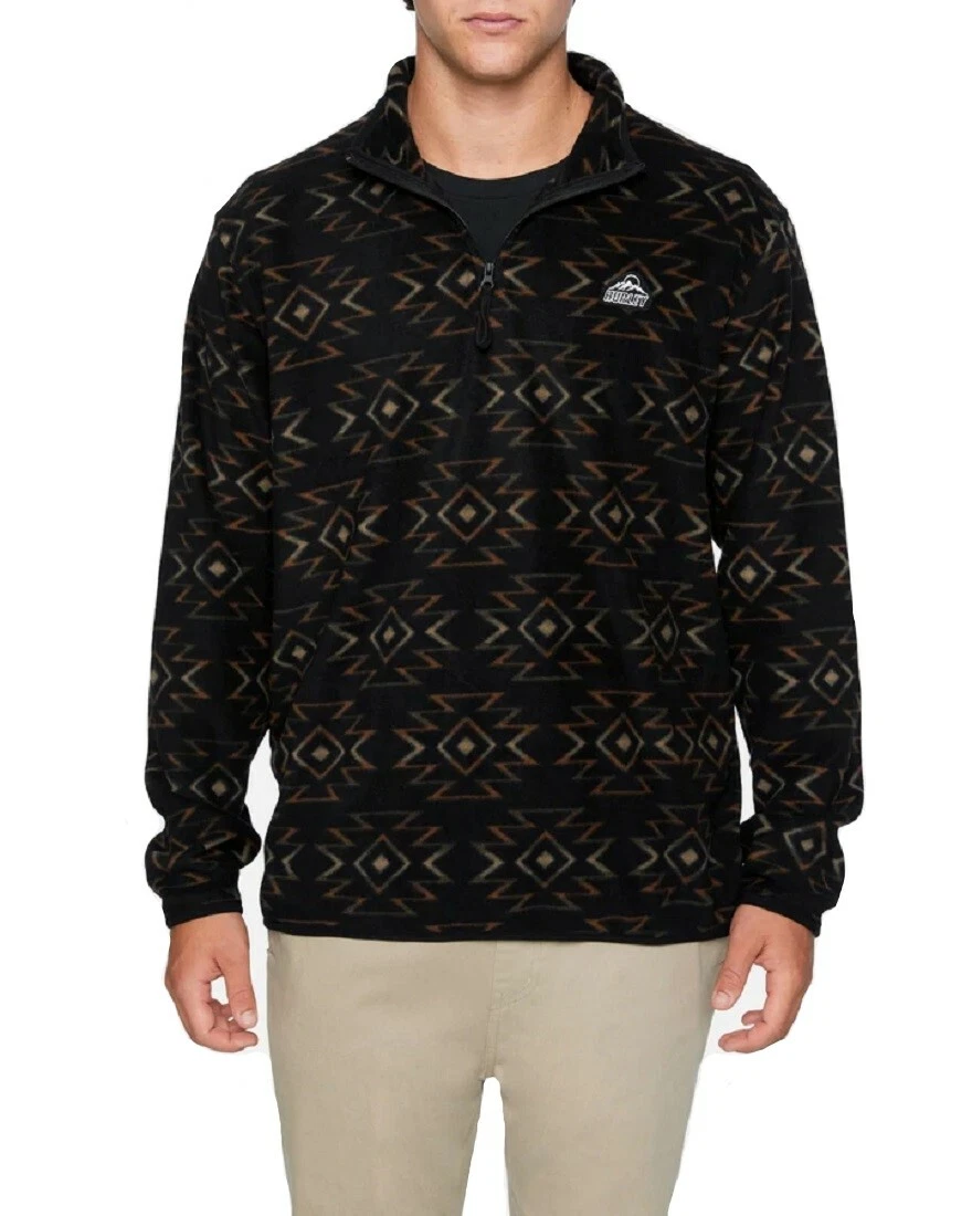 Hurley Mesa Windchill Quarter Zip Pullover Fleece Jacket - MFT0009790