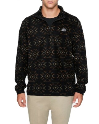 Hurley Mesa Windchill Quarter Zip Pullover Fleece Jacket - MFT0009790