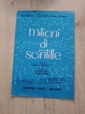 Domenico Modugno Milioni Di Scintille Spartito Sheet Music
