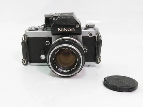(S) S28 Nikon F2 35mm Film Camera w/ 50mm f1.4 Lens - Pre Owned