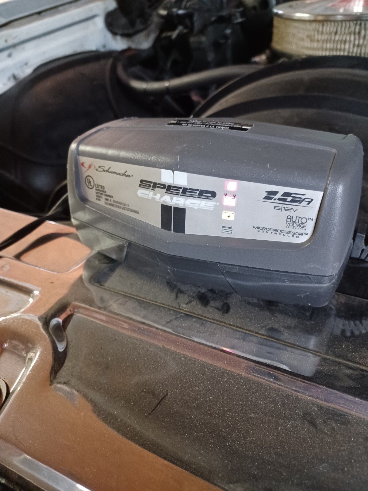 NICE Schumacher 1.5A Battery Charger/Maintainer XM15CA for Car/Auto