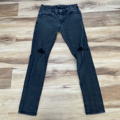 Forever 21 Mens Black Jeans Skinny Fit 