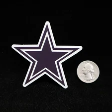 Dallas Cowboys NFL "Star Logo" Peel-Off Sticker  (A)