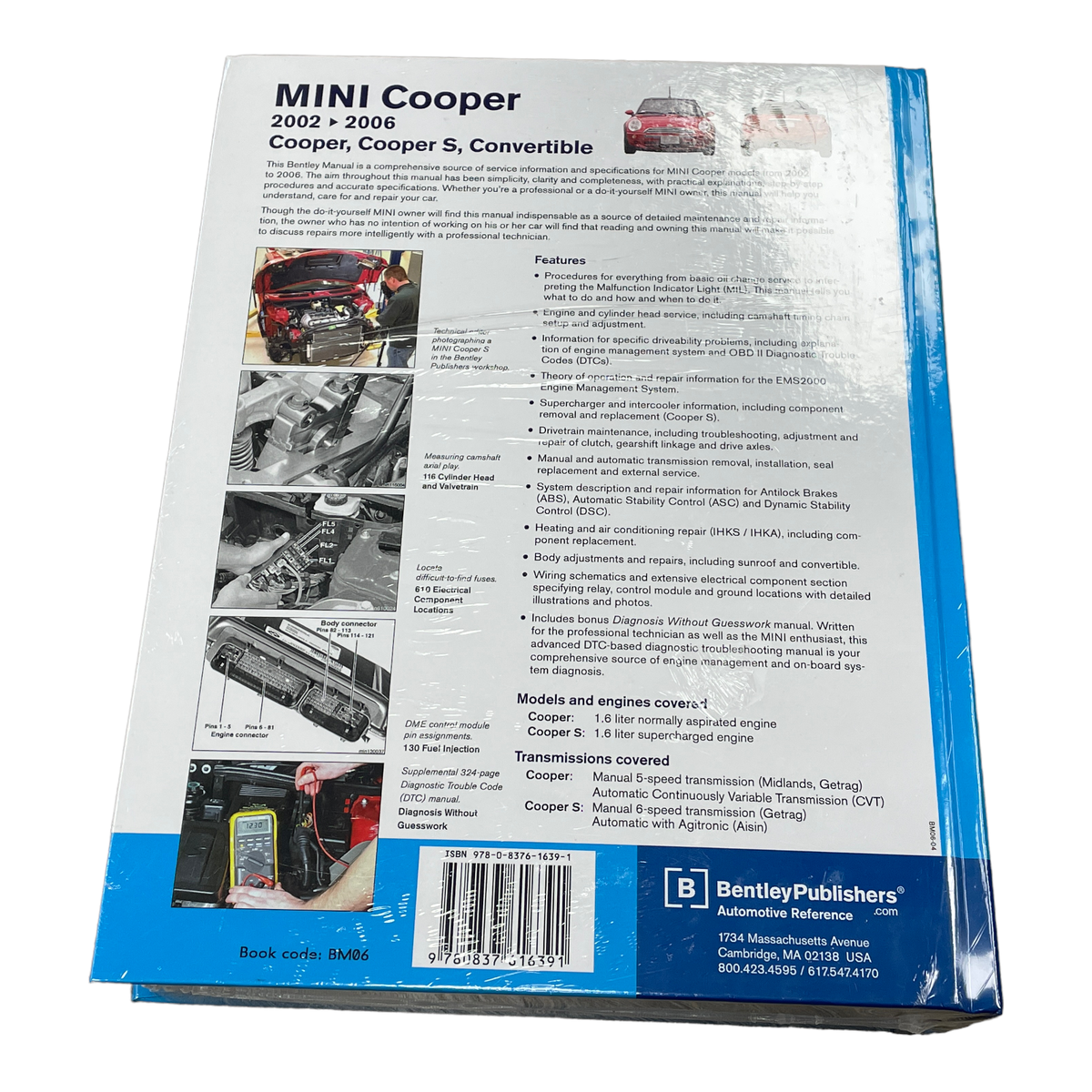 2002-2006 MINI Cooper S Convertible Bentley Repair Service Shop
