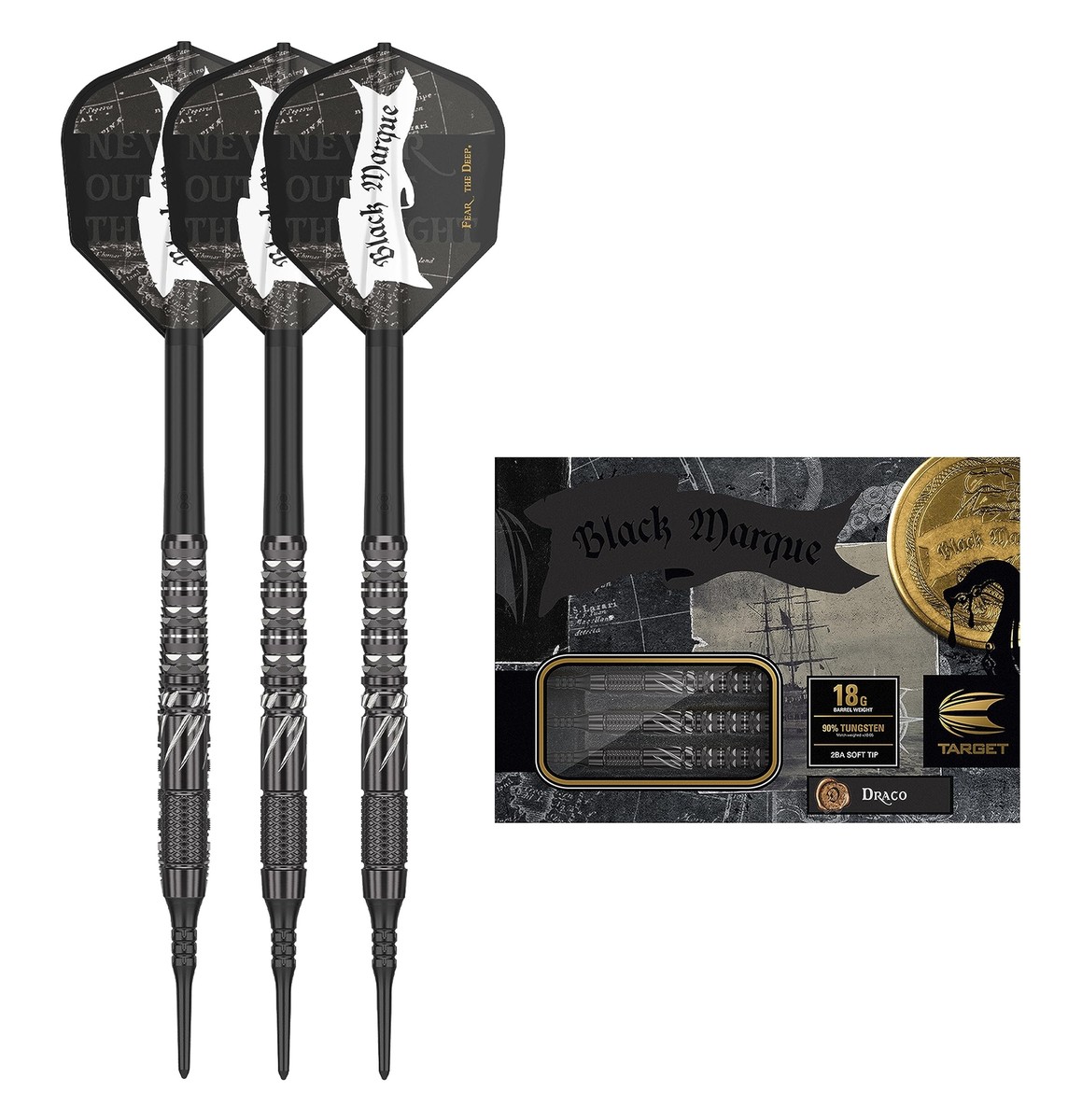Target Black Marque 18g ダーツ