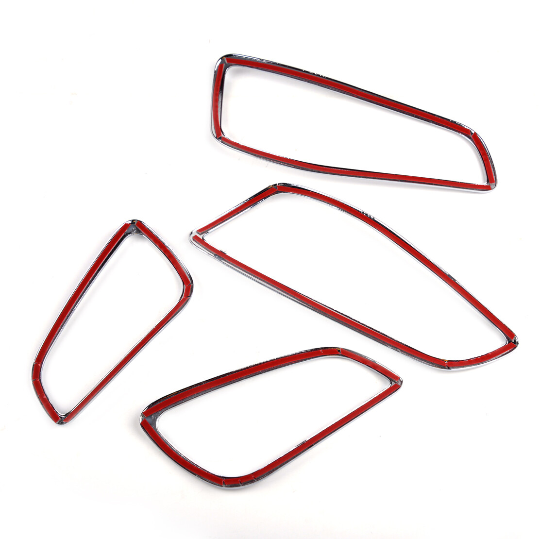 Chrome Interior Door Handle Bowl Cover Frame 4pcs Fit For Ford Escape