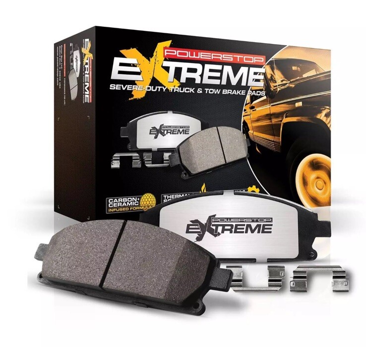 PowerStop Z36-711 Z36 TRUCK/TOW PAD W/HDW | eBay
