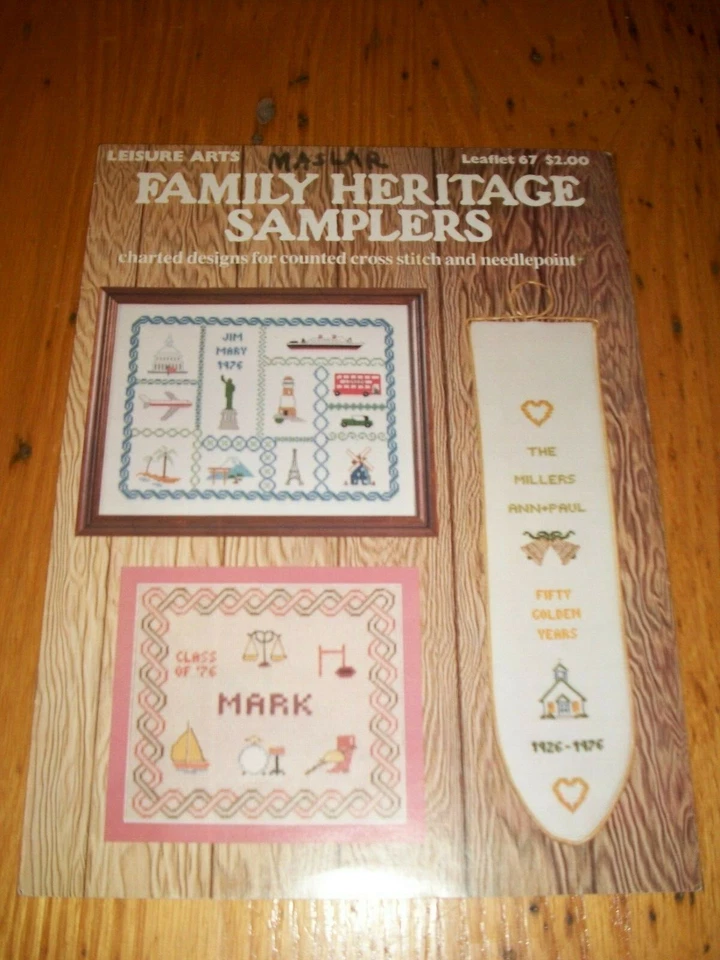 Vintage Lot of 4 ~ Cross Stitch Pattern Books ~ (Lot CP8) - Image 2 of 4