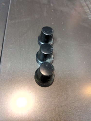 Sony TA-AV411 Receiver Knobs Speakers & Balance Knobs + 2 Rear Feet OEM Replace - Picture 2 of 6