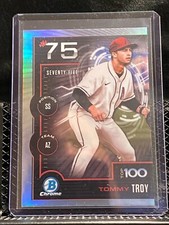 Tommy Troy 2025 Bowman Bowman Scouts Top 100 #BTP-75 - Diamondbacks