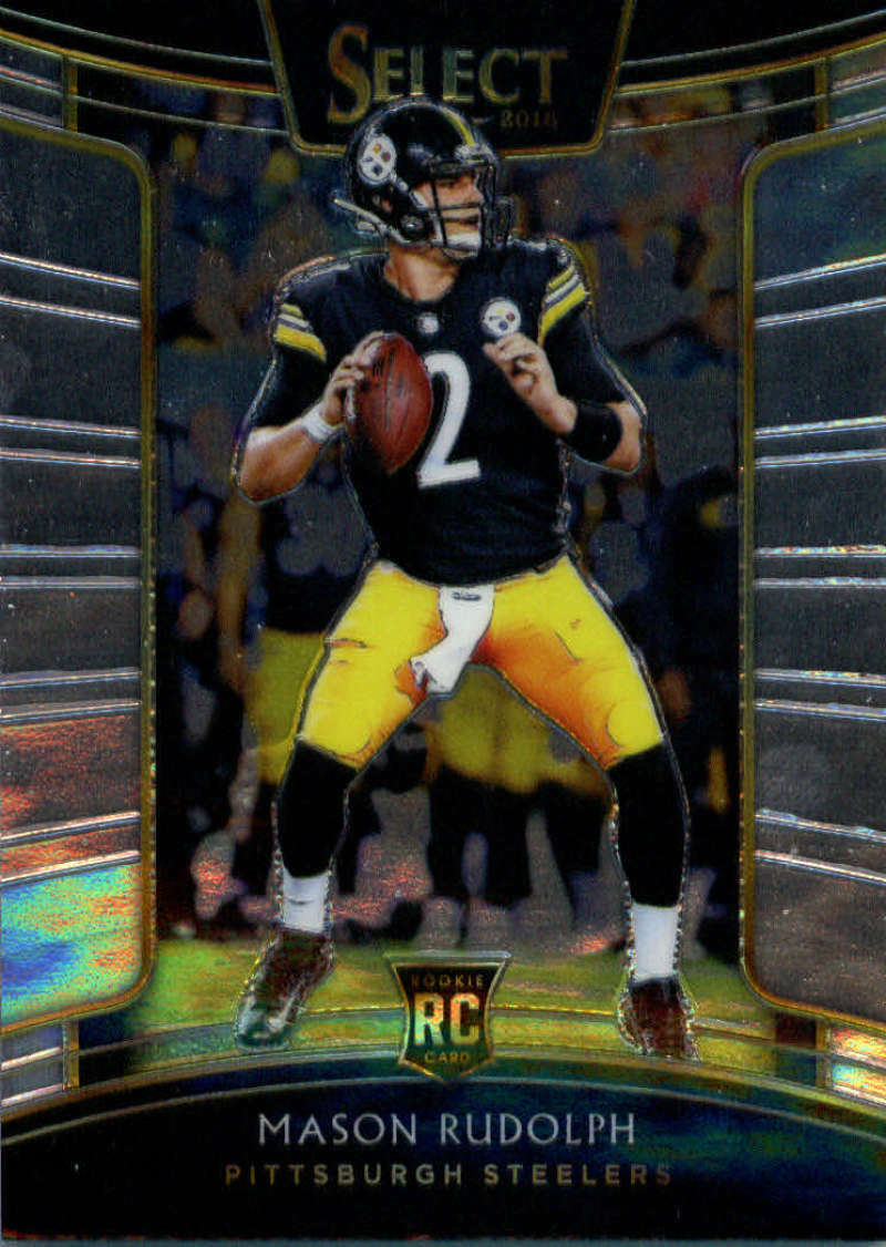 2018 Panini Select #12 Mason Rudolph Pittsburgh Steelers