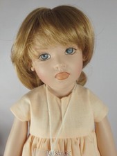 DOLL WIG SIZE 4/5" STRAWBERRY BLONDE FITS VINTAGE AND MODERN DOLLS