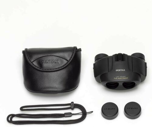 PENTAX Porro Prism Binoculars UP 8-16x21 Brown New - Picture 7 of 8