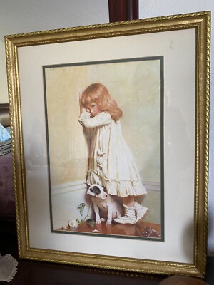 Charles Burton Barber Framed Print  Not Much Wrong  Young Veterinarian & Terrier