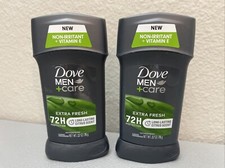 Dove Men  Care Antiperspirant Deodorant, 72hr Sweat  Odor Protection 2.7oz 2PK