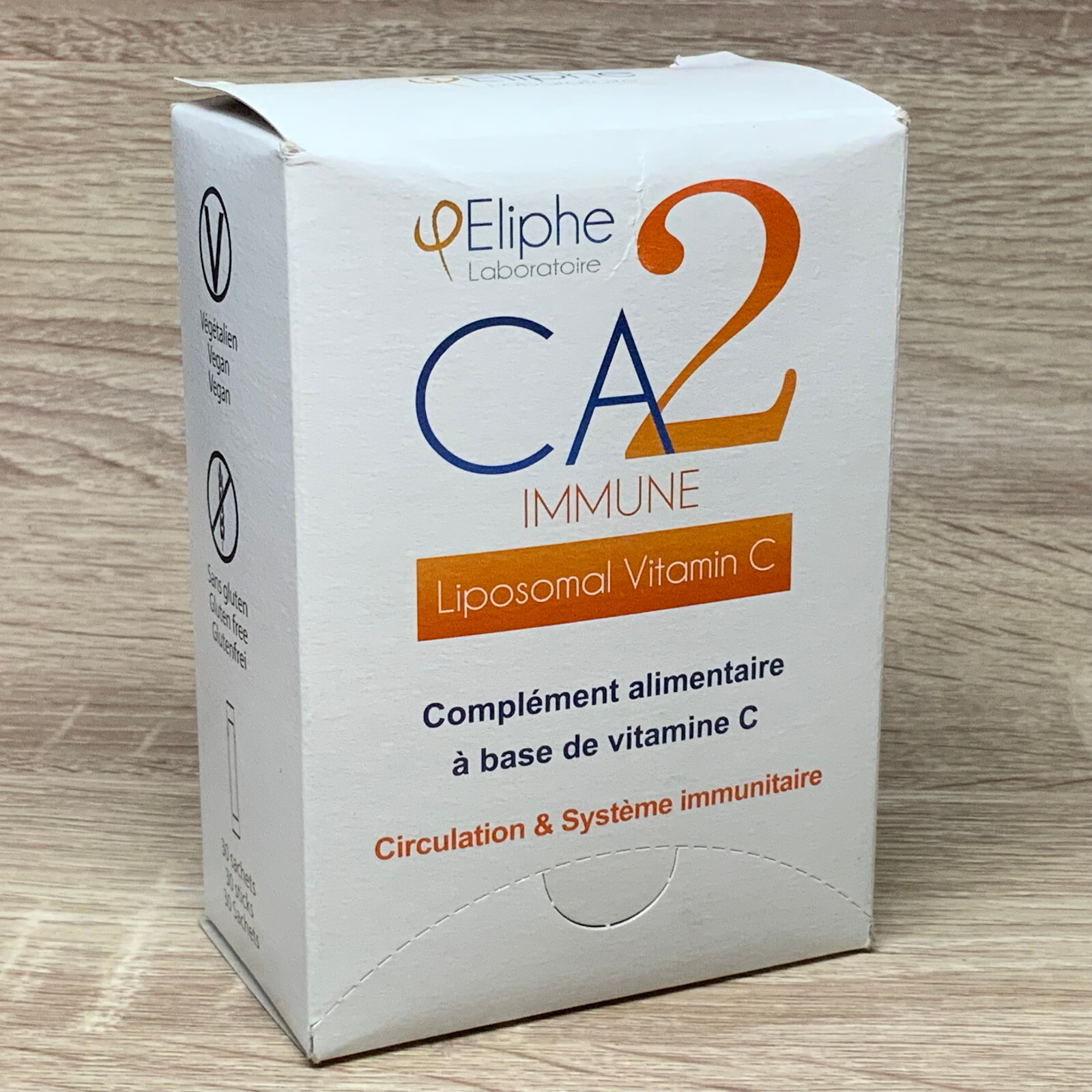 Vitamine C liposomale ELIPHE CA2 haute absorption pour l'énergie