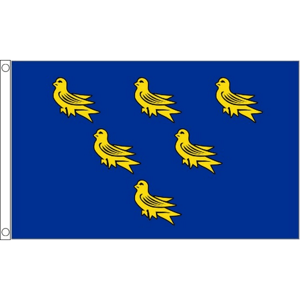 BANDIERA CONTEA DI SUSSEX 150x90cm - BANDIERA COUNTY OF SUSSEX - INGHILTERRA 90