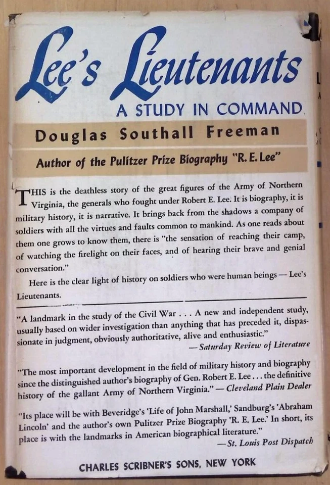 Lee's Lieutenants Vols II & III Foto 2 de 4