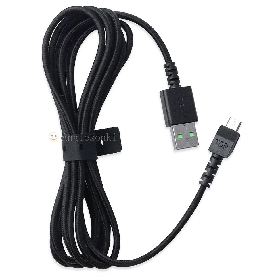 NEW Micro USB wire data line charging cable for Razer Mamba Wireless Mouse - Image 2 of 4