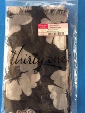 Thirty One Avenue Scarf in White Poppy SCARF New