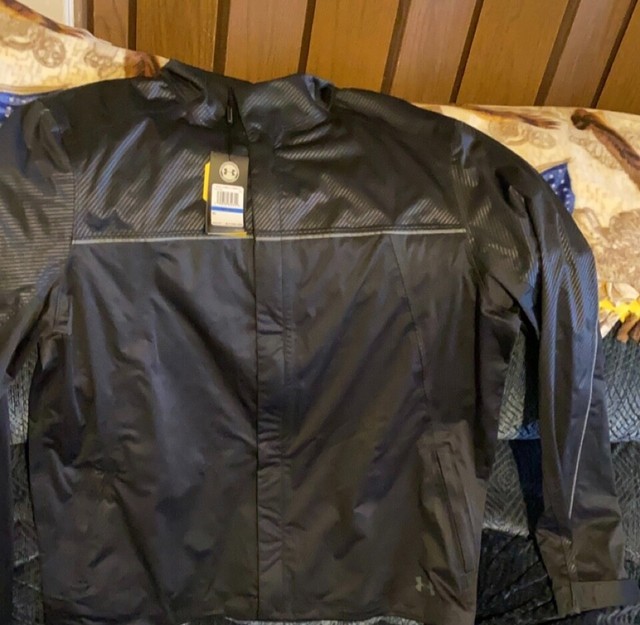 men's ua golf rain jacket