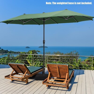 12 ft wide patio umbrella LAUSAINT HOME 12FT Deluxe Cantilever Umbrella Patio Cantilever Umbrella  with Base Included Heavy Duty Outdoor Umbrellas Garden, Backyard