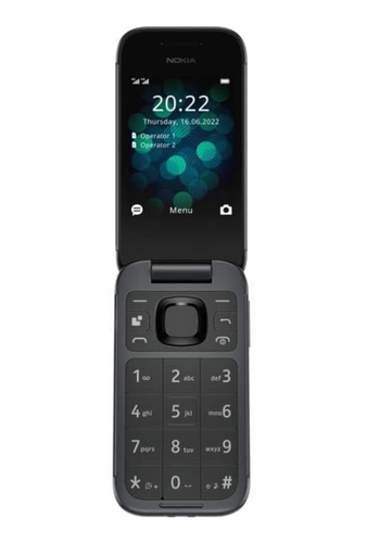 Nokia 2660 4G Flip Phone Dual Sim Free Black Long Battery Life - Afbeelding 14 van 15