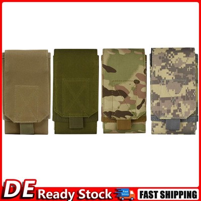 Waterproof Molle Waist Pack Camping Phone Gear Gadget Storage Bags (Khaki) DE