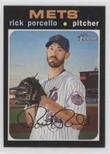 2020 Topps Heritage High Number Short Print Rick Porcello #702 0sp3