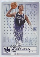 2023 Panini Court Kings Works in Progress Violet 34/49 Dariq Whitehead #7 1f9t