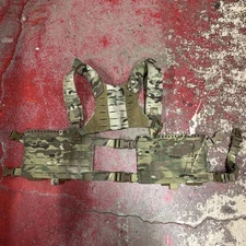 Spiritus Systems 34 Alpha Split Rig Multicam With Fat Strap And Back Strap