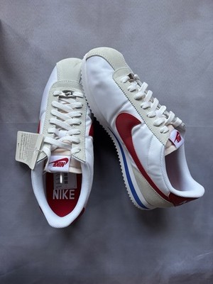 Nike Cortez TXT Sneakers - White/Red - EUR 43 - New - Unisex