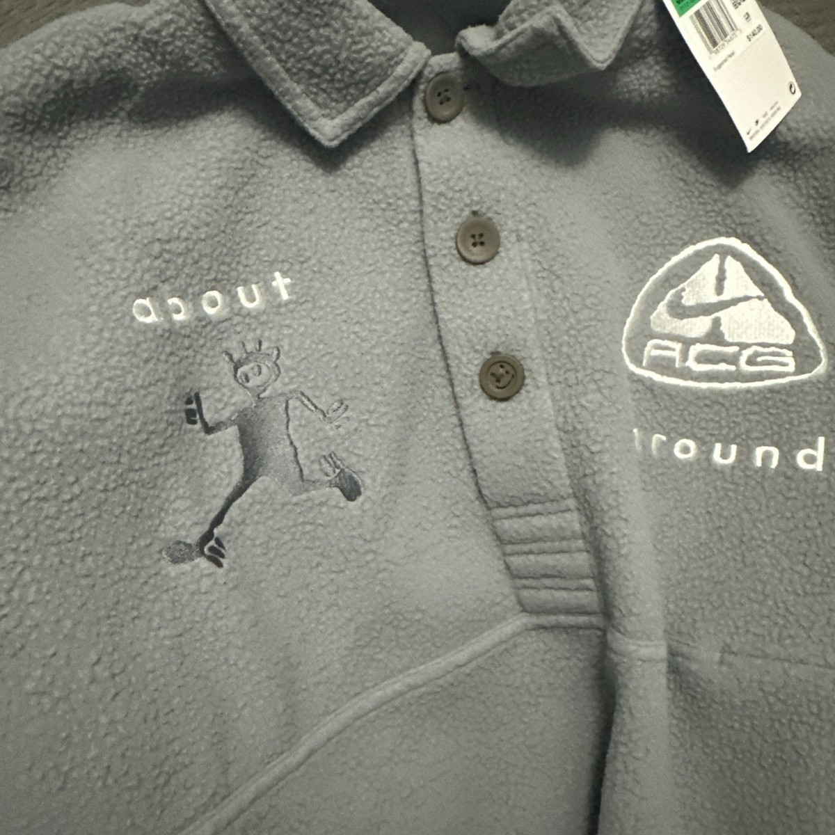 Nike CPFM ACG Long Sleeve Polo Size XL Cactus Plant Flea Market