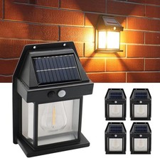 4-20 PACK Solar Powered Fence Wall Lights LED Outdoor Security Lamp Super Bright