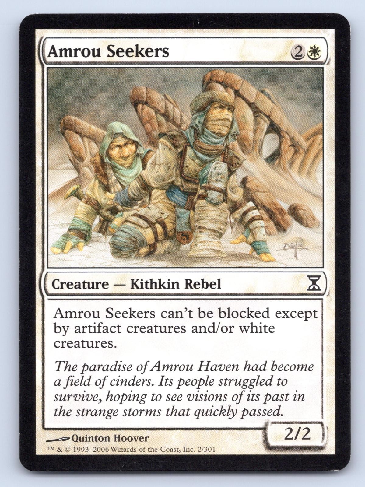 Amrou Seekers 2 Common Time Spiral Magic: The Gathering Near Mint