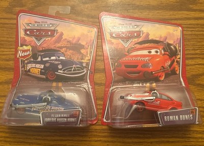 Disney Pixar CARS - Fabulous Hudson Hornet & Roman Dunes - Lot Of 2 Cars