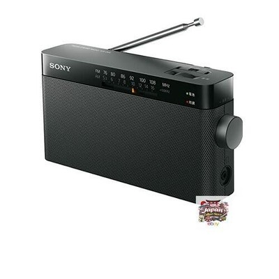 NEU Sony Handliches Tragbares Radio ICF-306: FM/AM/Wide FM kompatibel...