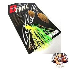 NEW Evergreen D-Zone Tandem Willow Leaf Spinnerbait 3/8oz Hot Tiger #06