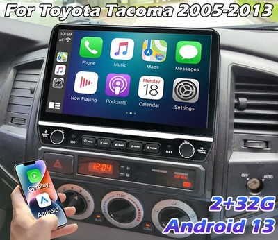 Android 13 CarPlay 2+32G Car Stereo Radio Navi WIFI For Toyota Tacoma 2005-2013