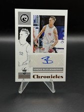 2021 Panini Chronicles Draft Picks #CR-VRB Vrenz Bleijenbergh Chronicles Auto