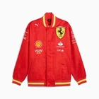 PUMA Scuderia Ferrari Team Varsity Jacket Red/Yellow 763606_01 Men's Official