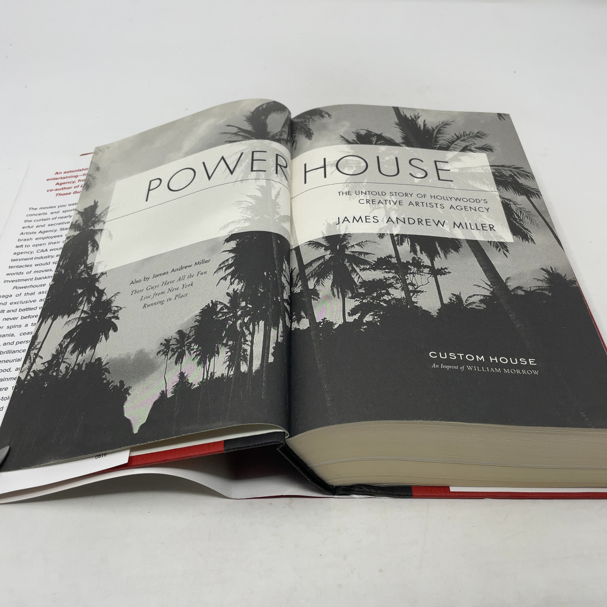 Power House CAA  by James Andrew Miller HC First Edition  Like New 2016