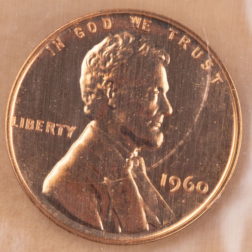 1960 Small Date U.S. Mint Proof Set Silver - 第 3/4 張圖片