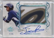 2018 Leaf Trinity Patch Platinum 7/25 Jeisson Rosario #PA-JR1 Patch Auto 0q21