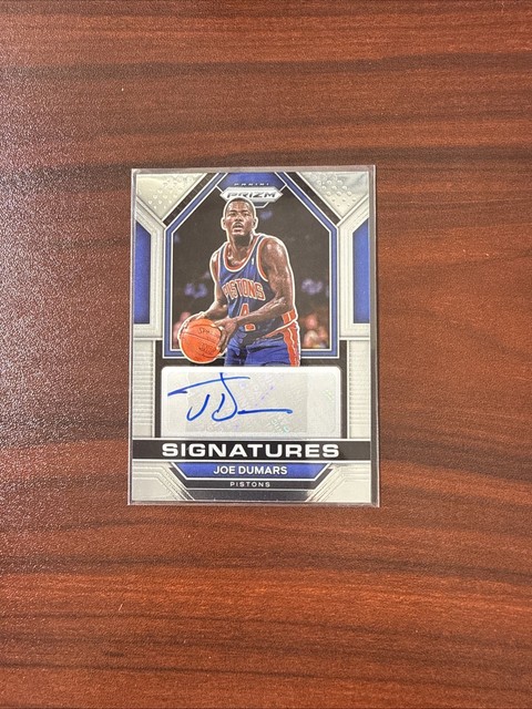 2022-23 Panini Prizm - Signatures Joe Dumars #SIG-JOE (AU) Auto